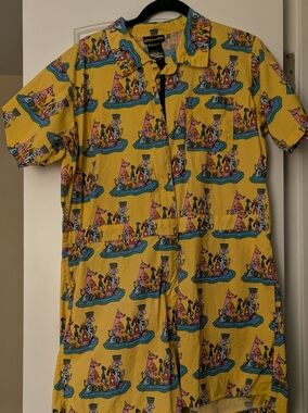 Nooworks Dog Party Shortalls Romper Jumpsuit